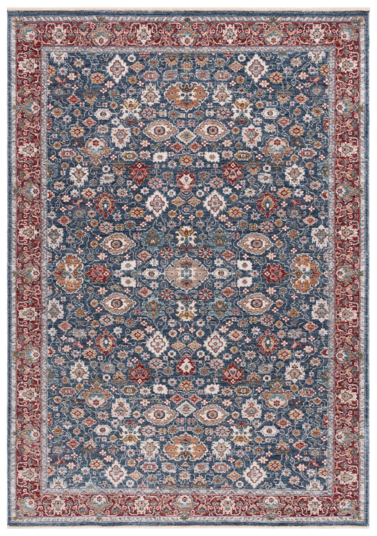 Lauren Ralph Lauren Milltown Rug, LRL1403 - BLUE / RED