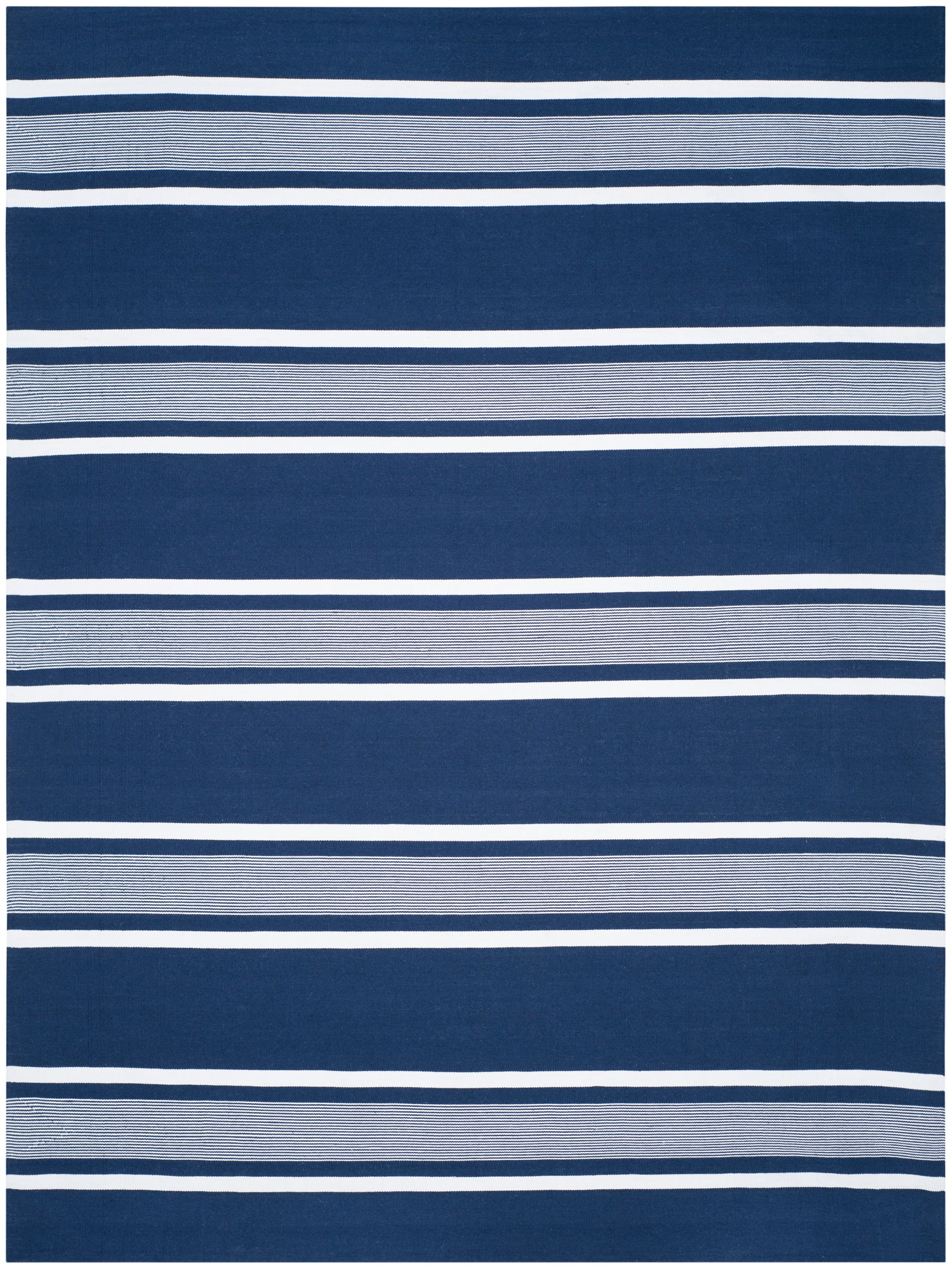 Lauren Ralph Lauren Hanover Stripe Rug, LRL2461 - NAVY
