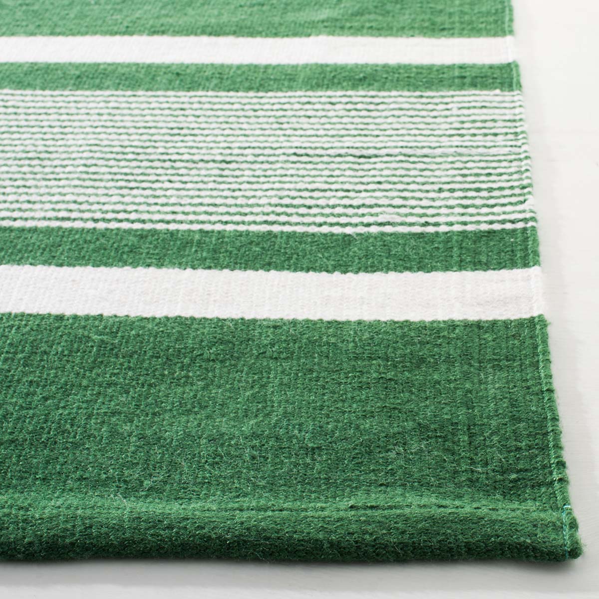 Lauren Ralph Lauren Hanover Stripe Rug, LRL2461 - GREEN