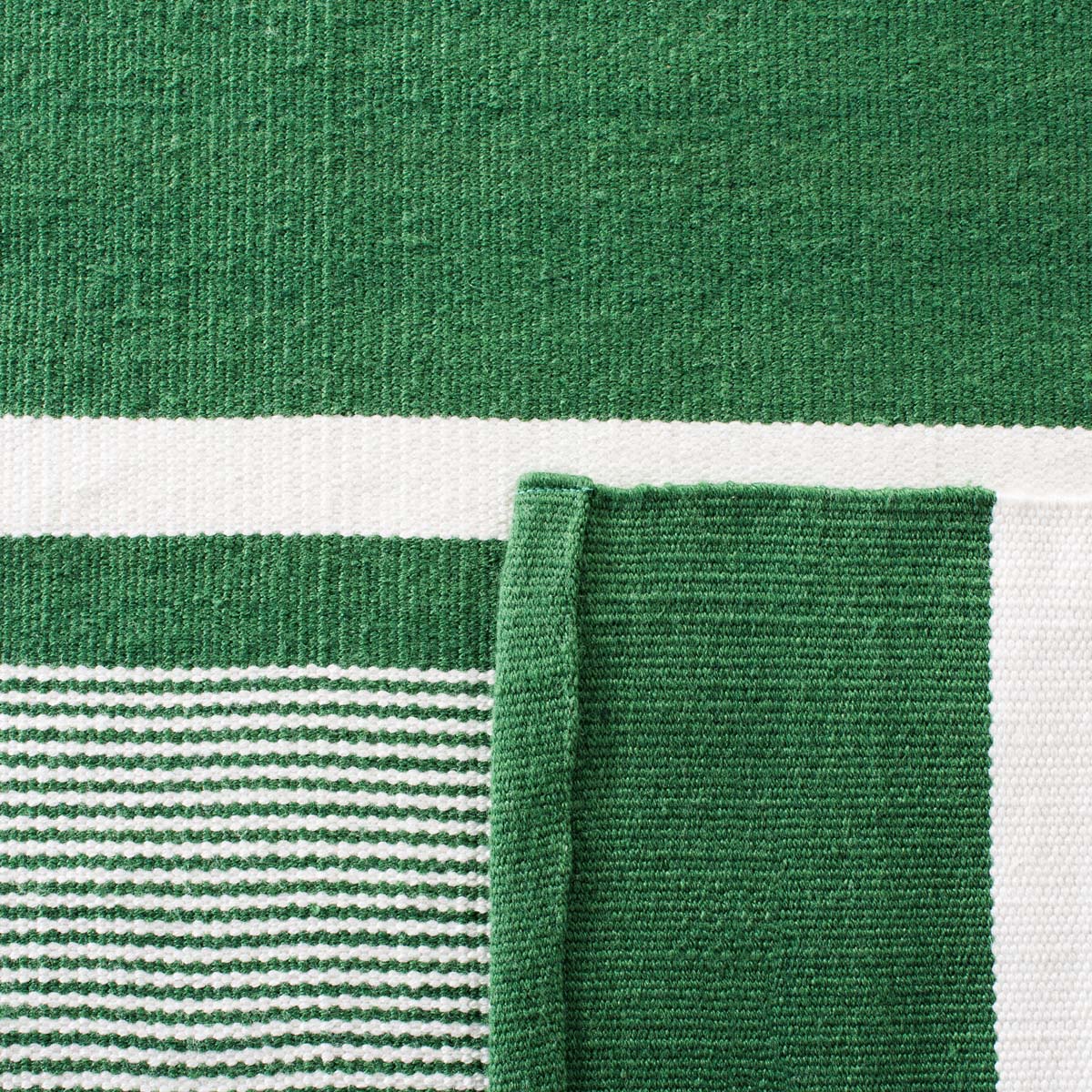 Lauren Ralph Lauren Hanover Stripe Rug, LRL2461 - GREEN