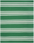 Lauren Ralph Lauren Hanover Stripe Rug, LRL2461 - GREEN