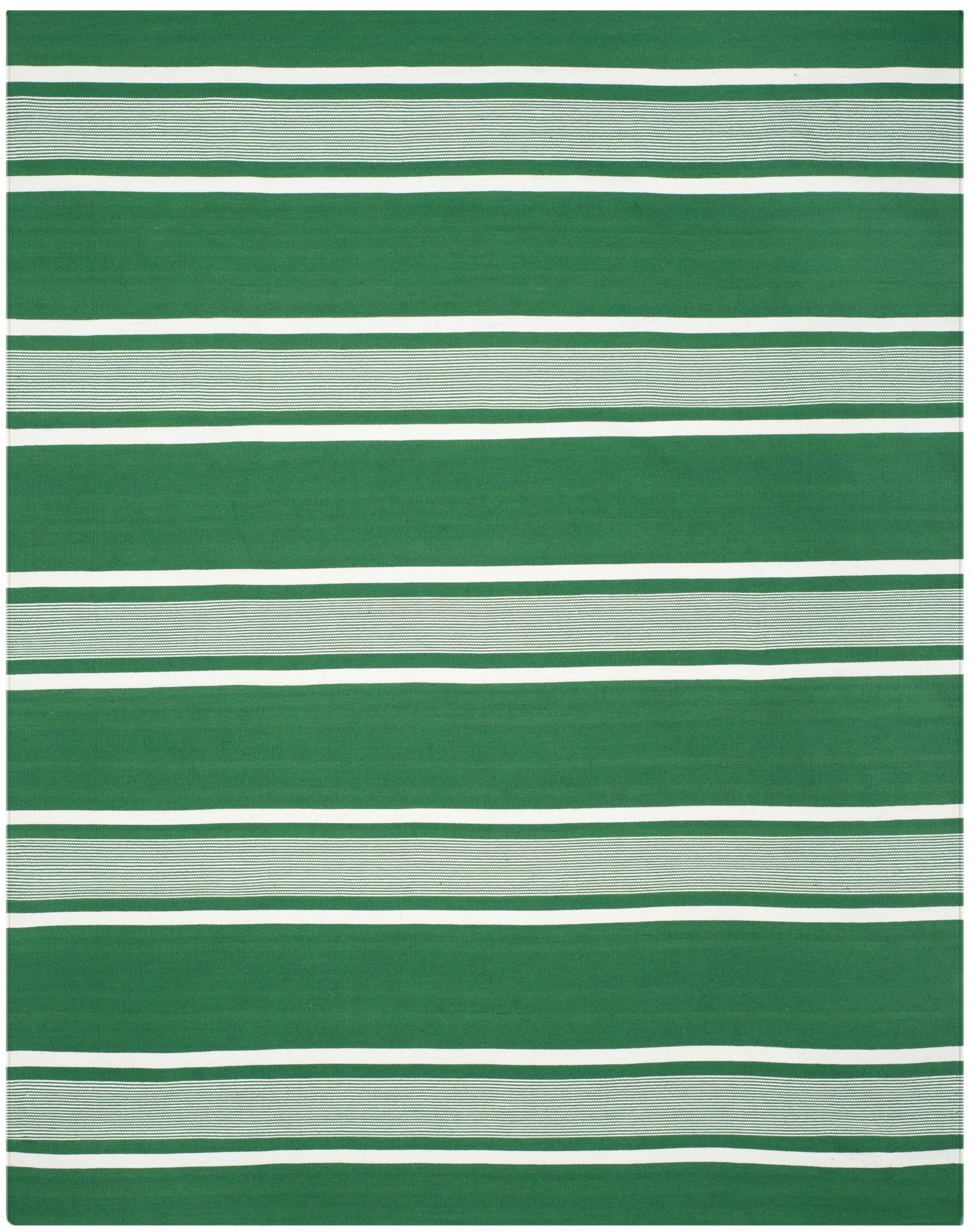 Lauren Ralph Lauren Hanover Stripe Rug, LRL2461 - GREEN