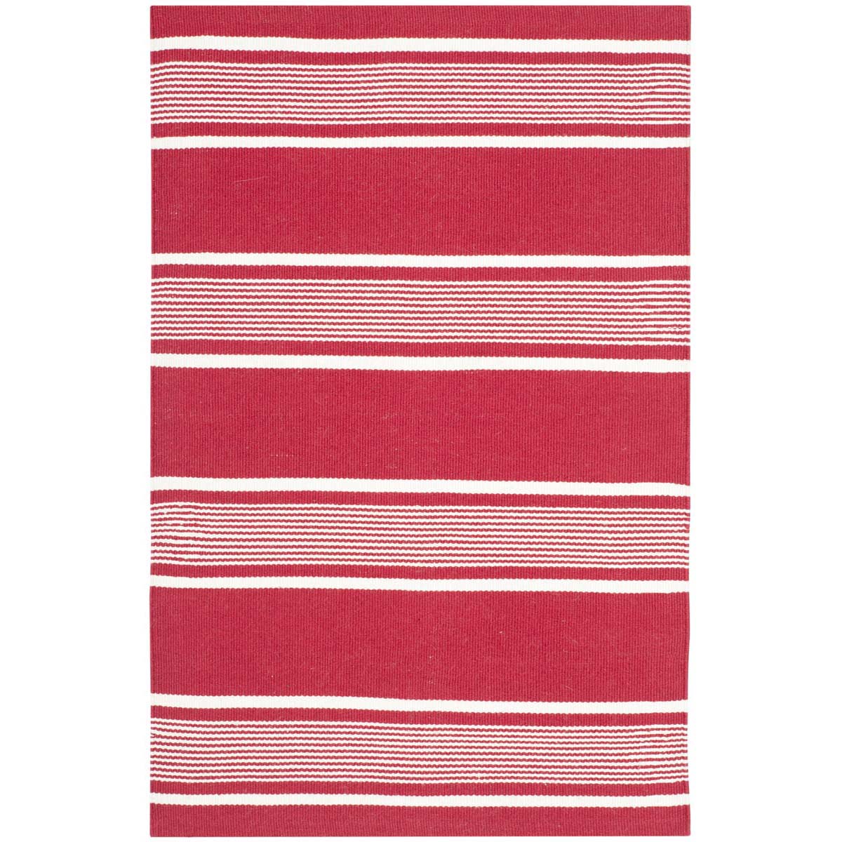 Lauren Ralph Lauren Hanover Stripe Rug, LRL2461 - RED