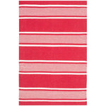 Lauren Ralph Lauren Hanover Stripe Rug, LRL2461 - RED