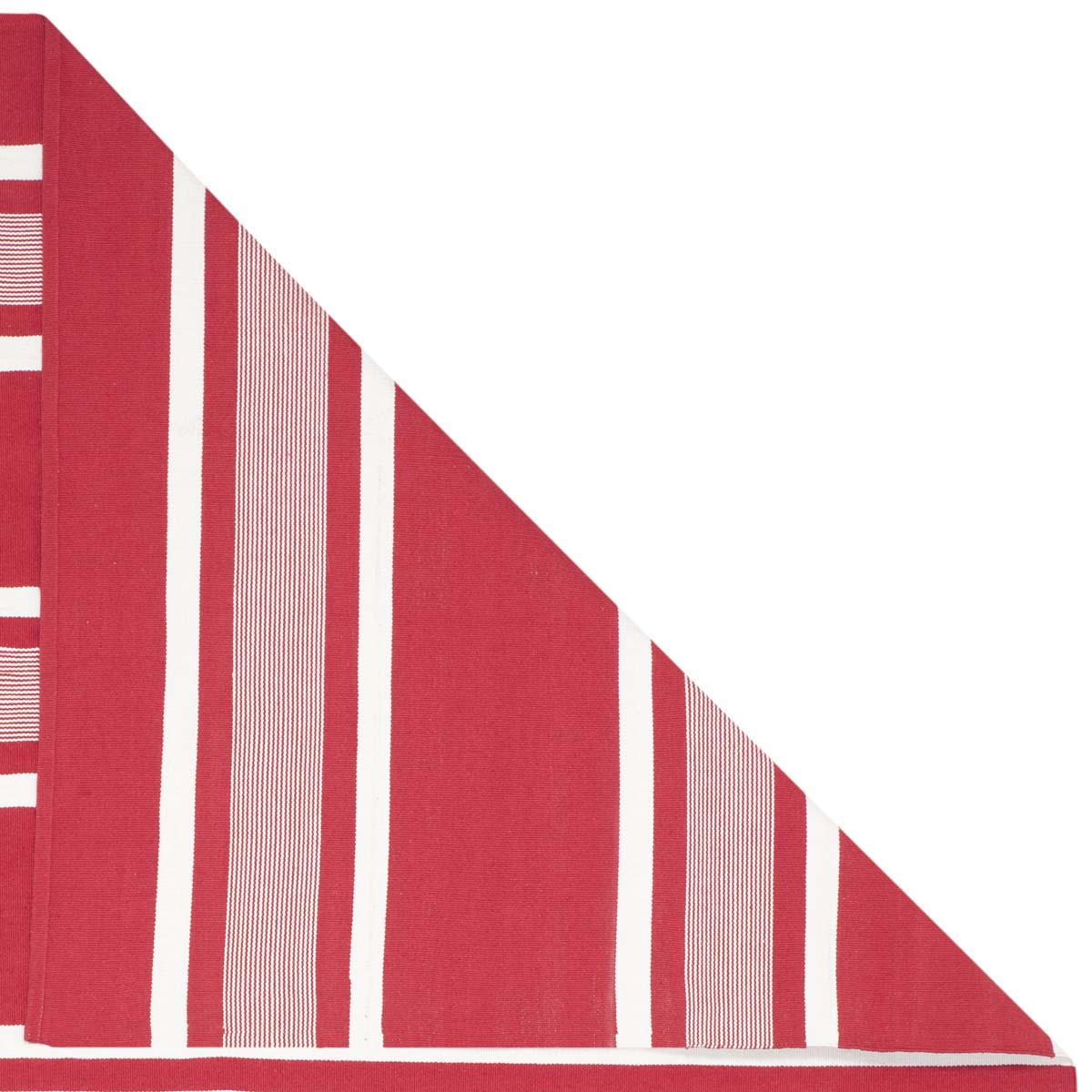 Lauren Ralph Lauren Hanover Stripe Rug, LRL2461 - RED