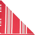 Lauren Ralph Lauren Hanover Stripe Rug, LRL2461 - RED