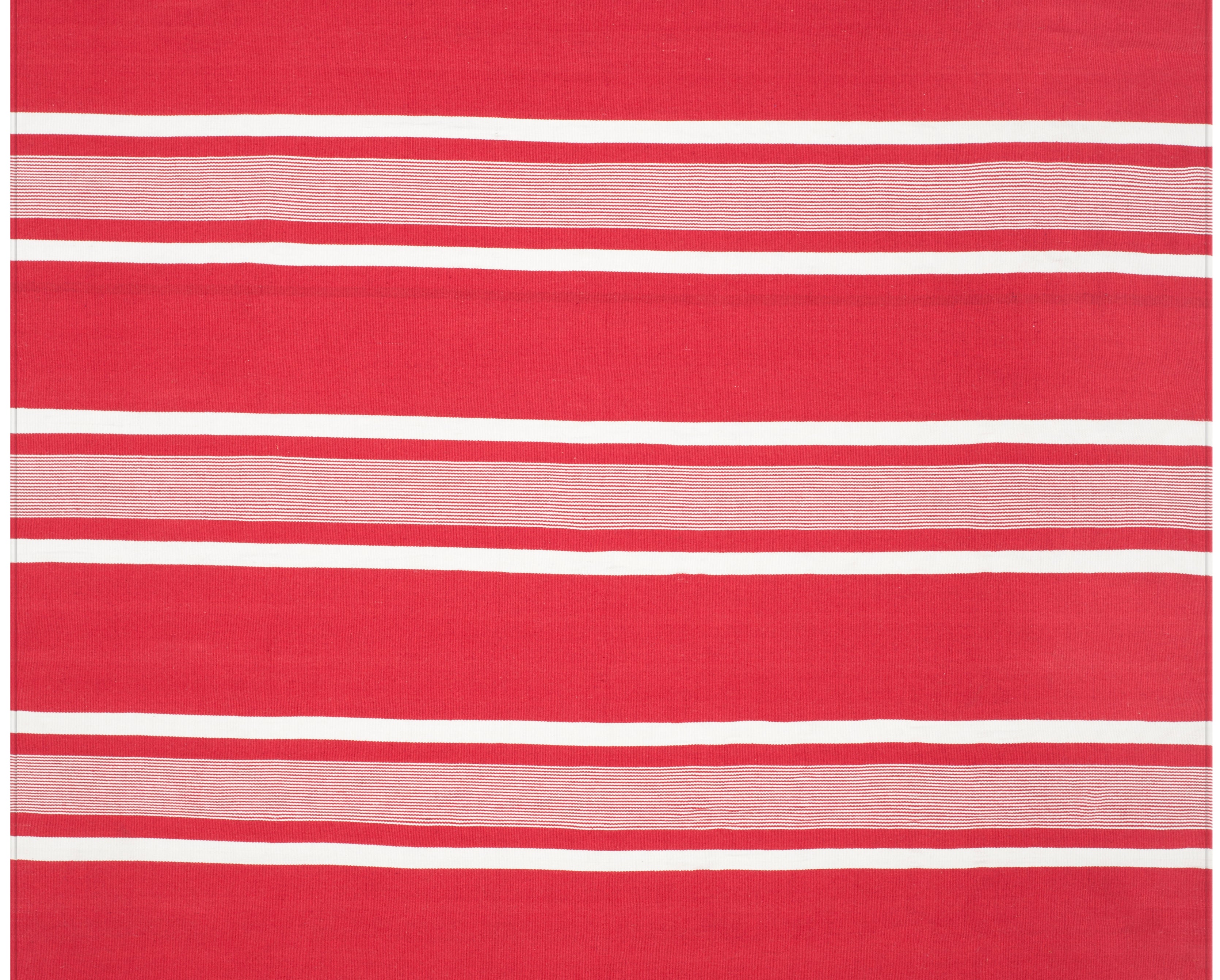 Lauren Ralph Lauren Hanover Stripe Rug, LRL2461 - RED