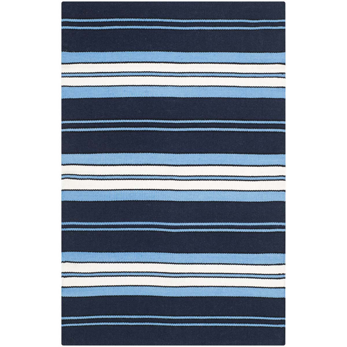 Lauren Ralph Lauren Leopold Stripe Rug, LRL2462 - NAVY