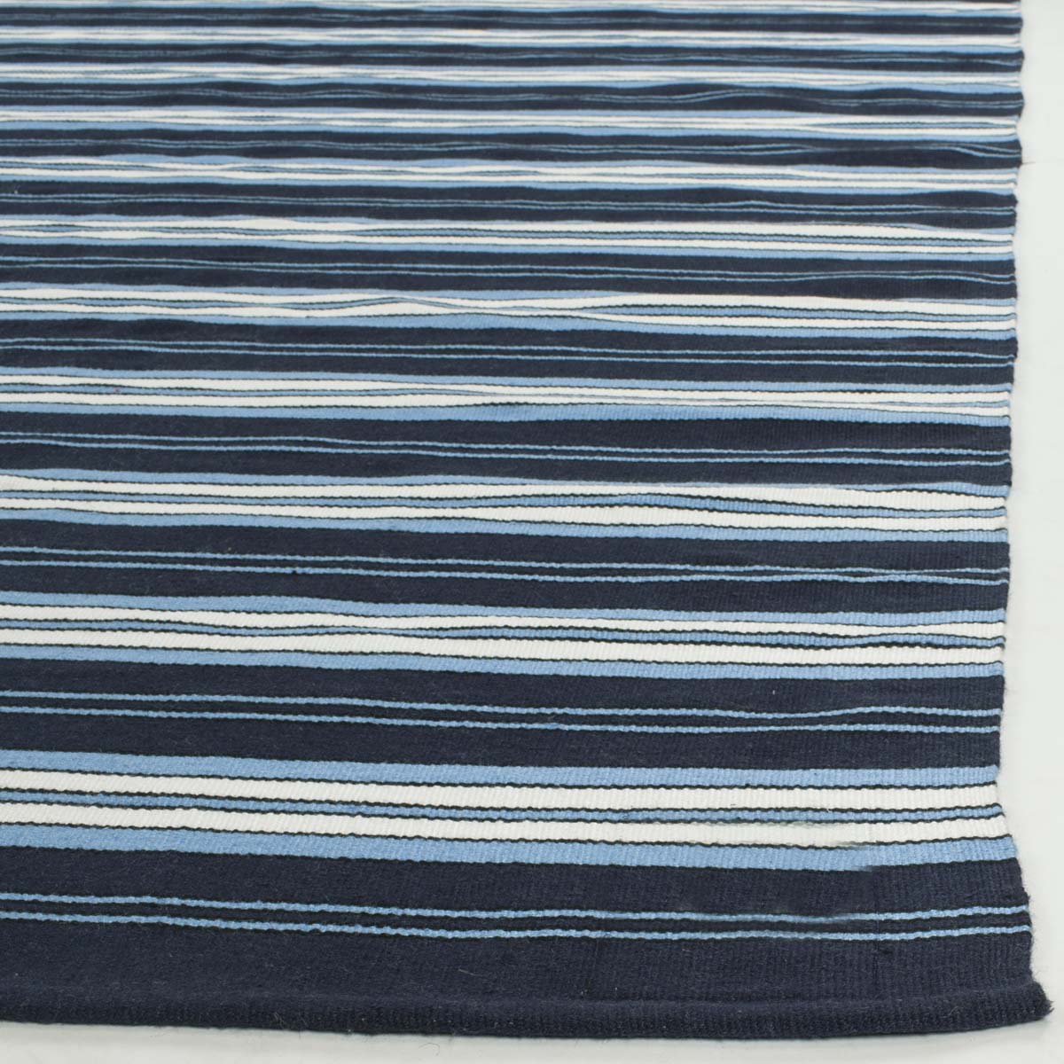 Lauren Ralph Lauren Leopold Stripe Rug, LRL2462 - NAVY