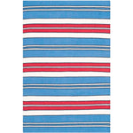Lauren Ralph Lauren Leopold Stripe Rug, LRL2462 - ROYAL BLUE