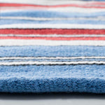 Lauren Ralph Lauren Leopold Stripe Rug, LRL2462 - ROYAL BLUE