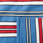 Lauren Ralph Lauren Leopold Stripe Rug, LRL2462 - ROYAL BLUE