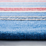 Lauren Ralph Lauren Leopold Stripe Rug, LRL2462 - ROYAL BLUE
