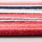Lauren Ralph Lauren Leopold Stripe Rug, LRL2462 - RED