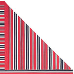 Lauren Ralph Lauren Leopold Stripe Rug, LRL2462 - RED