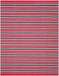 Lauren Ralph Lauren Leopold Stripe Rug, LRL2462 - RED