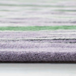 Lauren Ralph Lauren Leopold Stripe Rug, LRL2462 - LILAC