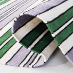 Lauren Ralph Lauren Leopold Stripe Rug, LRL2462 - LILAC