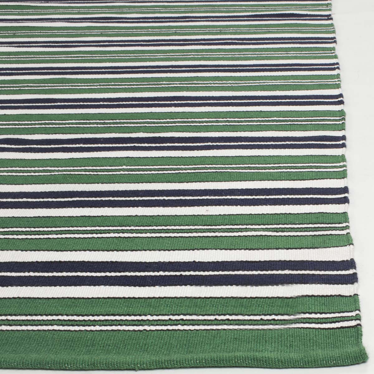 Lauren Ralph Lauren Leopold Stripe Rug, LRL2462 - GREEN