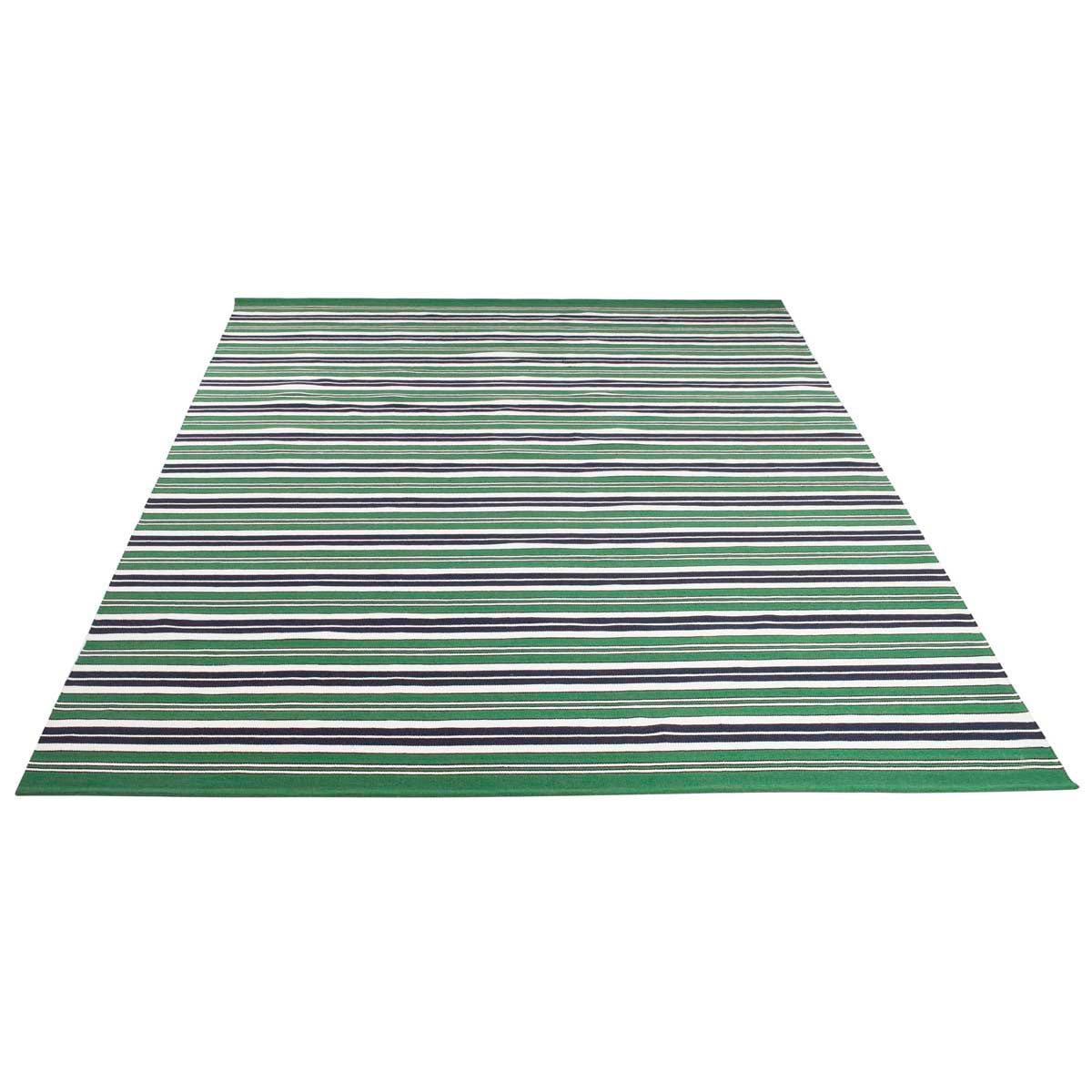 Lauren Ralph Lauren Leopold Stripe Rug, LRL2462 - GREEN