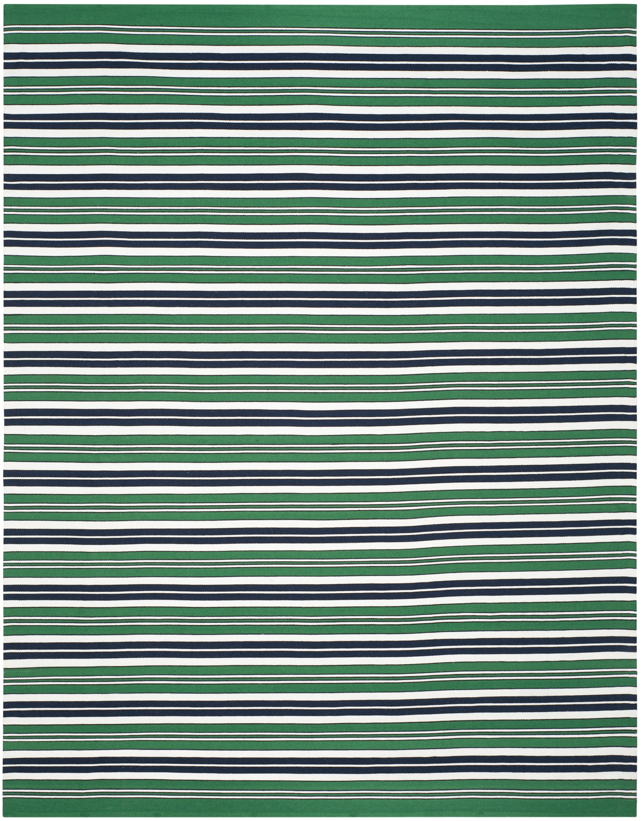 Lauren Ralph Lauren Leopold Stripe Rug, LRL2462 - GREEN