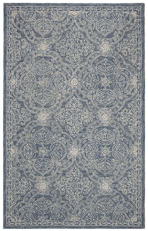 Lauren Ralph Lauren Eleanora Rug, LRL6503 - BLUE / IVORY