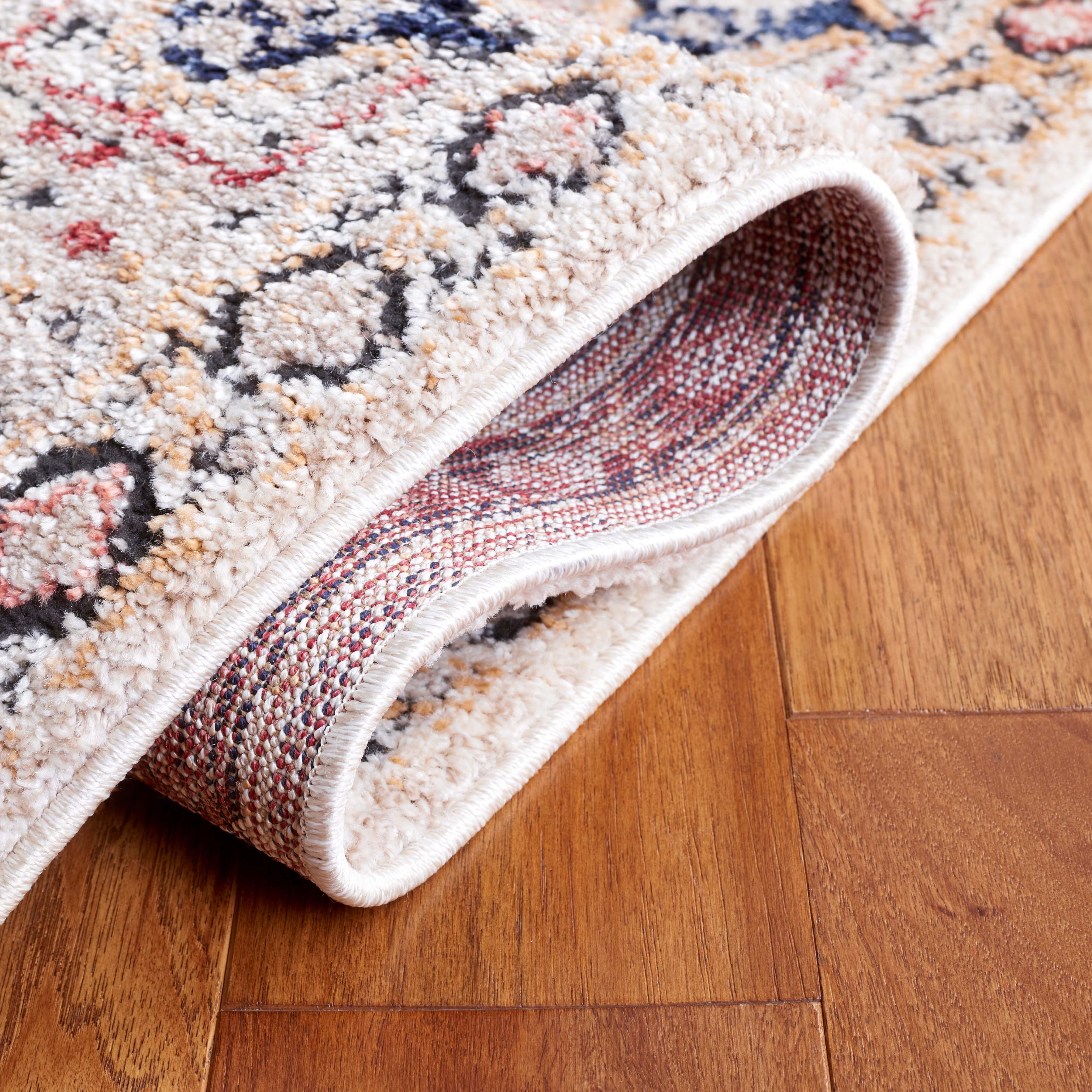 Safavieh Luna 101 Rug, LUN101 - Beige / Blue Rust