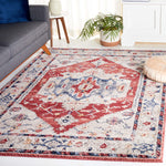 Safavieh Luna 102 Rug, LUN102 - Beige / Blue Rust