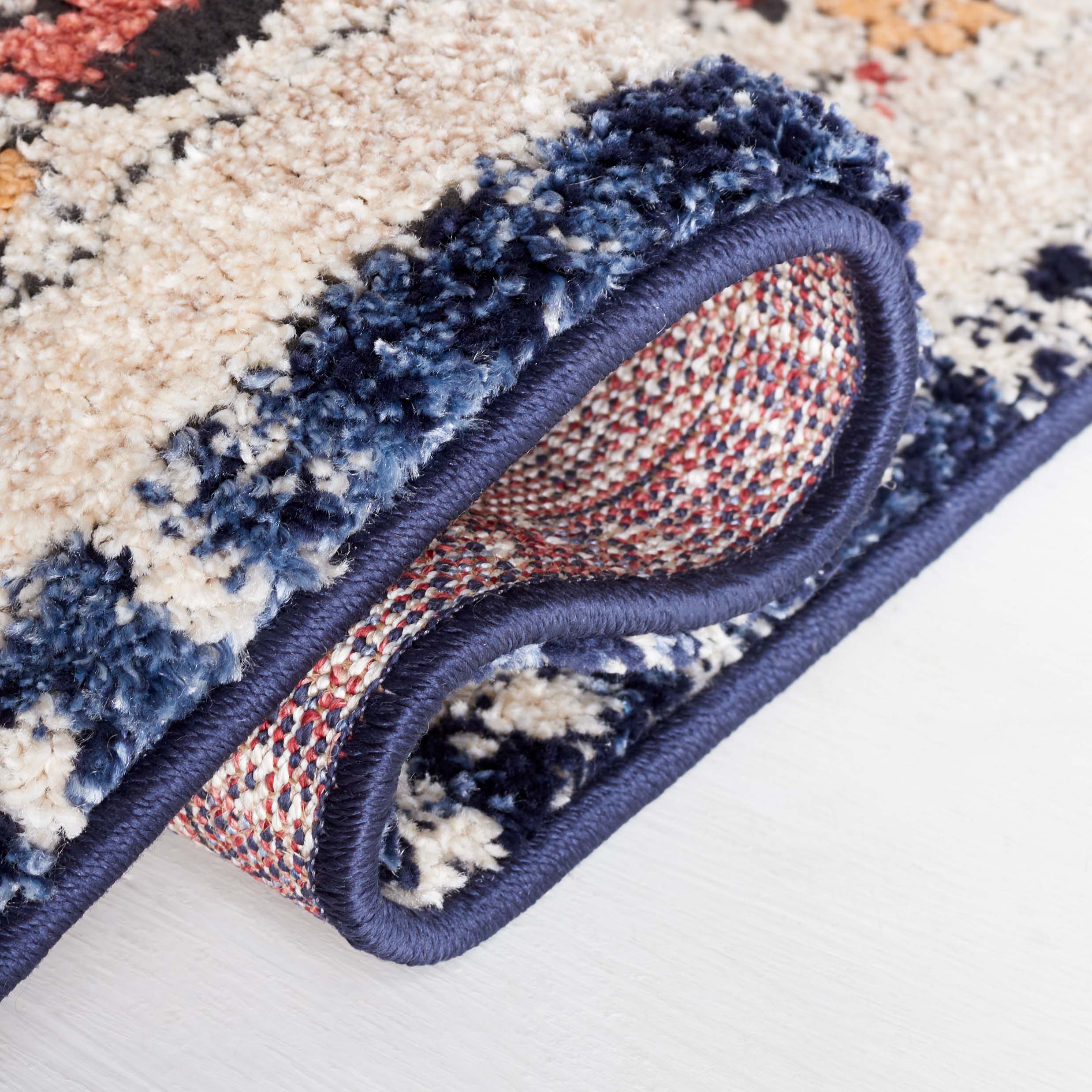 Safavieh Luna 103 Rug, LUN103 - Navy / Beige