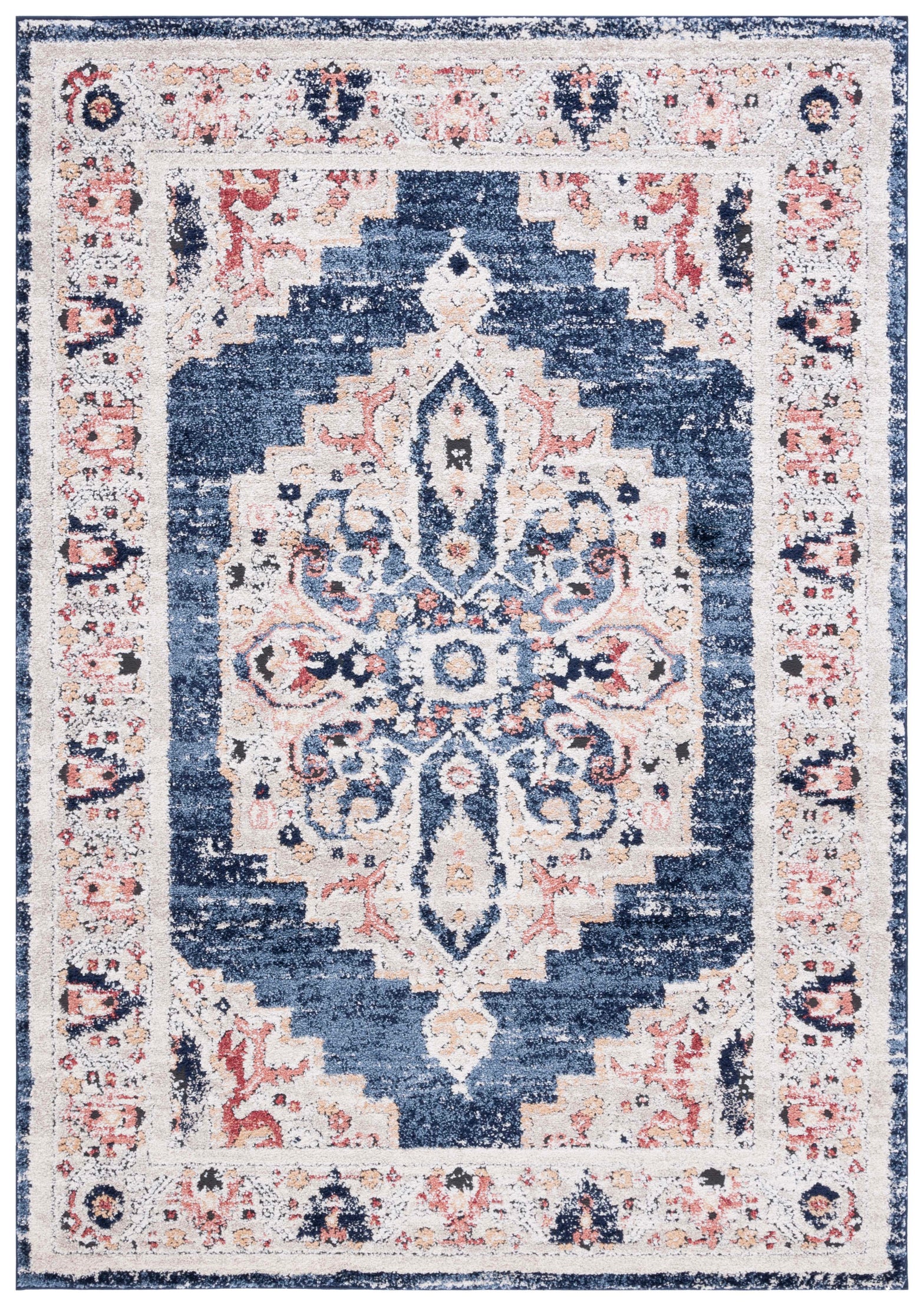 Safavieh Luna 103 Rug, LUN103 - Navy / Beige