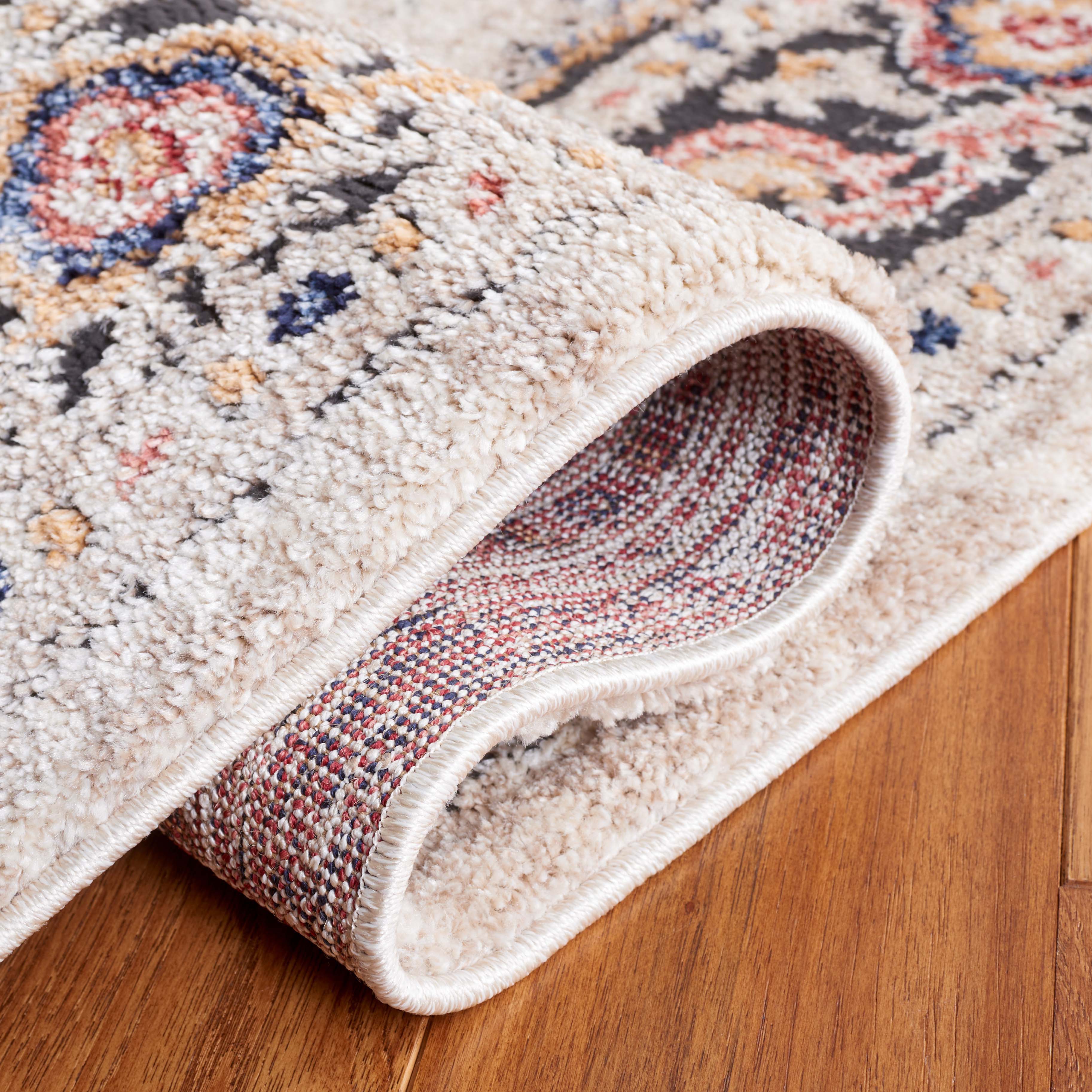 Safavieh Luna 104 Rug, LUN104 - Beige / Black Rust
