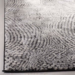 Safavieh Lurex 100 185 Rug, LUR185 - Black / Light Grey