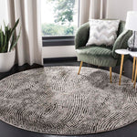 Safavieh Lurex 100 185 Rug, LUR185 - Black / Light Grey