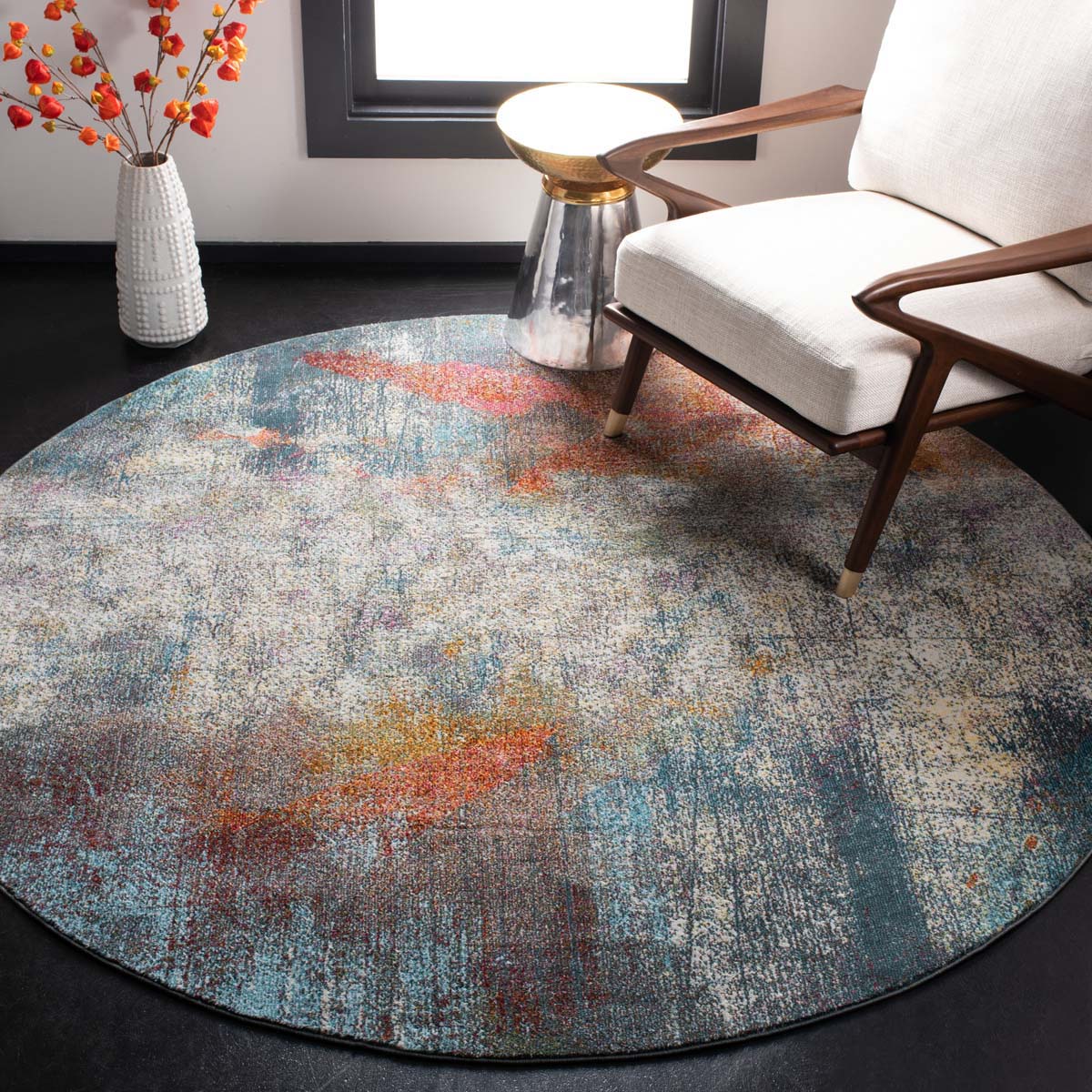 Safavieh Luxor 312 Rug, LUX312 - Ivory / Blue