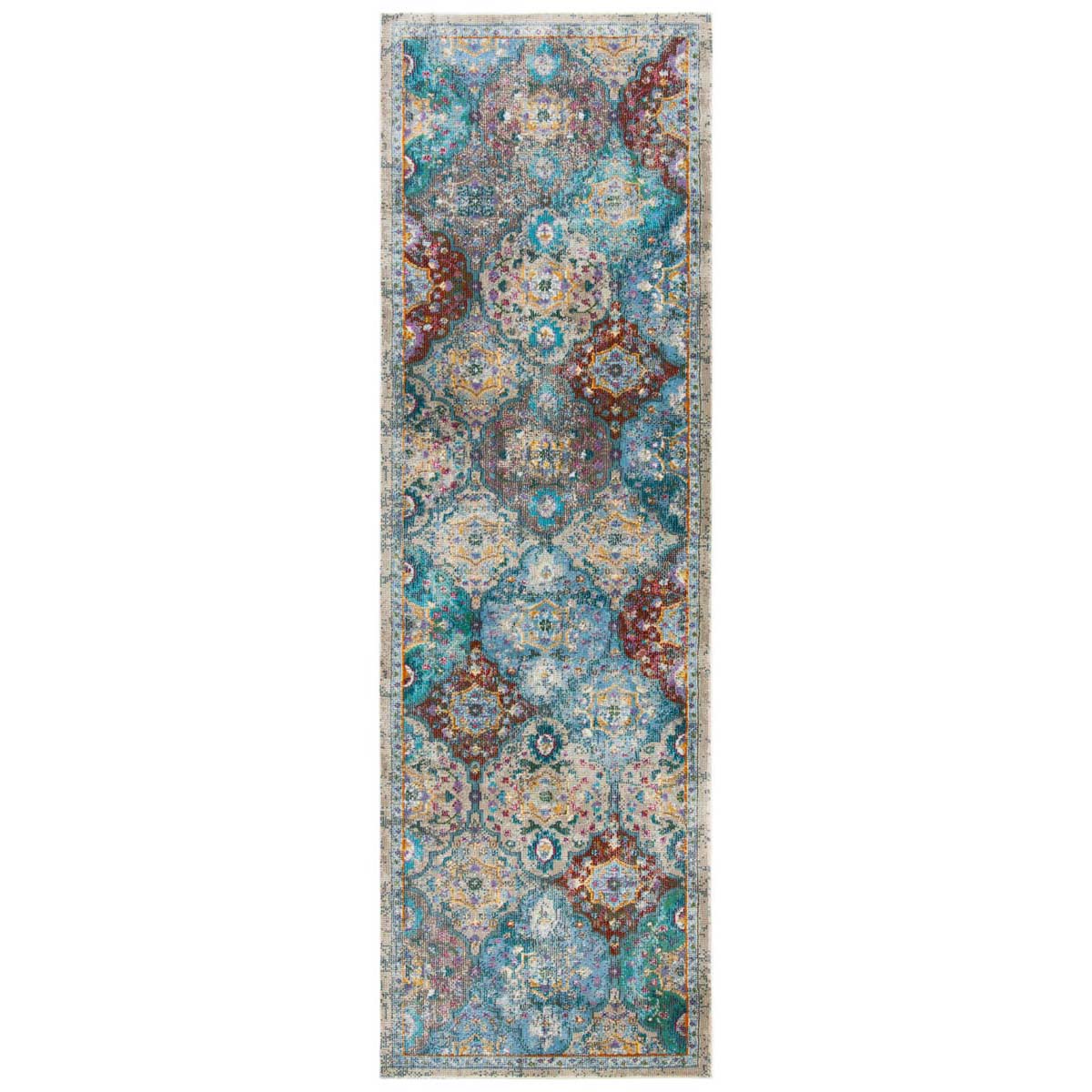 Safavieh Luxor 329 Rug, LUX329 - Ivory / Turquoise