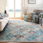 Safavieh Luxor 329 Rug, LUX329 - Ivory / Turquoise