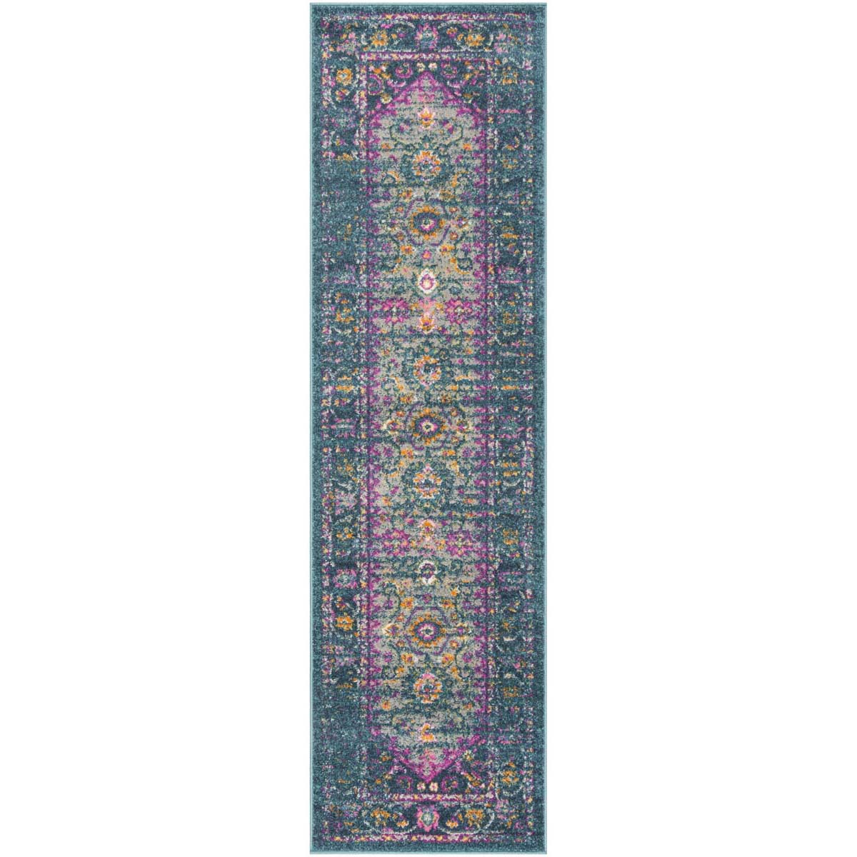 Safavieh Madison 122 Rug, MAD122 - BLUE / FUCHSIA
