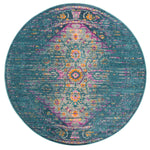 Safavieh Madison 122 Rug, MAD122 - BLUE / FUCHSIA