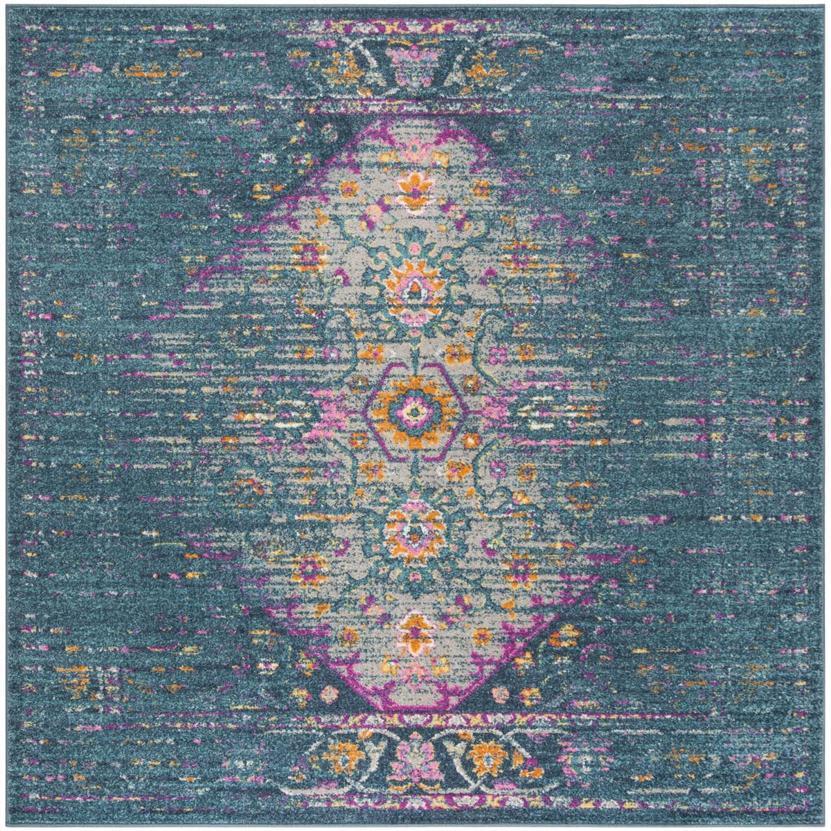 Safavieh Madison 122 Rug, MAD122 - BLUE / FUCHSIA