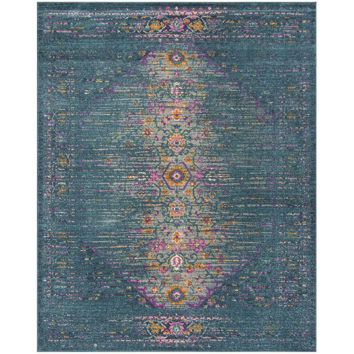 Safavieh Madison 122 Rug, MAD122 - BLUE / FUCHSIA