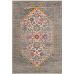 Safavieh Madison 122 Rug, MAD122 - LIGHT GREY / FUCHSIA
