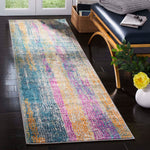 Safavieh Madison 123 Rug, MAD123 - BLUE / FUCHSIA