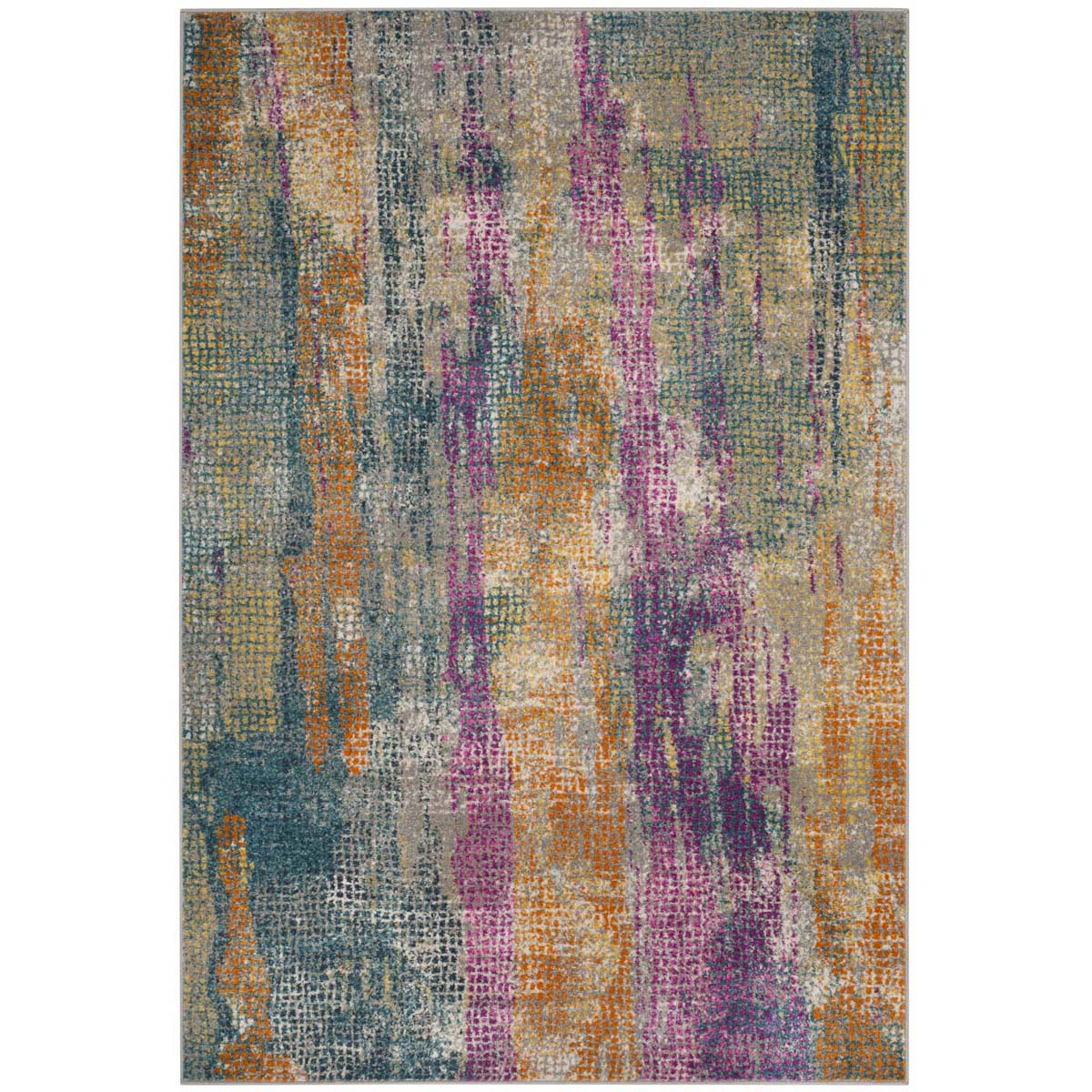 Safavieh Madison 123 Rug, MAD123 - BLUE / FUCHSIA