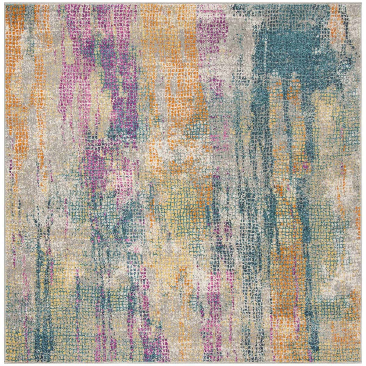 Safavieh Madison 123 Rug, MAD123 - BLUE / FUCHSIA