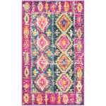 Safavieh Madison 129 Rug, MAD129 - FUCHSIA / BLUE