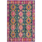 Safavieh Madison 129 Rug, MAD129 - FUCHSIA / BLUE