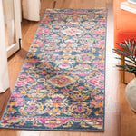 Safavieh Madison 130 Rug, MAD130 - BLUE / FUCHSIA