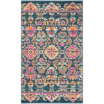 Safavieh Madison 130 Rug, MAD130 - BLUE / FUCHSIA