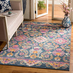Safavieh Madison 130 Rug, MAD130 - BLUE / FUCHSIA