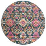 Safavieh Madison 130 Rug, MAD130 - BLUE / FUCHSIA